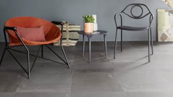 Gerflor PVC flooring - TEXLINE HQR ETNA DARK GREY - 2098