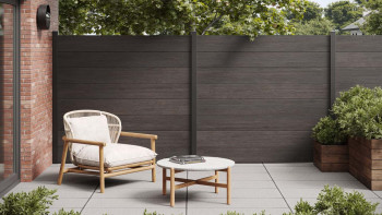 planeo AEX - garden fence rosewood