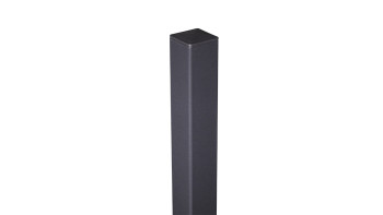 planeo Viento - aluminium post to set in concrete anthracite DB703 240cm incl. cap