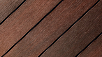 planeo WPC decking board - Stabilo Umbra structured brushed