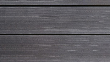 planeo Fassado - WPC rhombus strip facade cladding Prime basalt grey