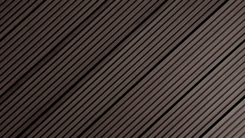planeo WPC decking board - Amato black-brown fine/coarse-ribbed