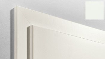 planeo standard frame round edge - CPL pearl white - 2110mm