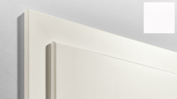 planeo standard frame round edge - white lacquer 9016 - 1985mm