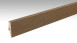 MEISTER Sockelleisten Fußleisten Edelstahl DF 063 - 2380 x 80 x 18 mm