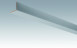 MEISTER Skirting Boards Angular Aluminium Metallic 4080 - 2380 x 33 x 3.5 mm