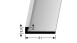 planeo end profile 2500 mm