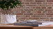 Paper-backing wallpaper Authentic Walls 2 A.S. Création country style stone wall beige brown red 191
