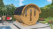 planeo sauna barrel 330 de luxe