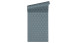 Alpha Architects Paper non-woven wallpaper Retro Blue Metallic 274