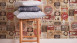 Paper-backing wallpaper Il Decoro A.S. Création Modern Coffee Beige Brown Red 801