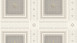 Vinyl wallpaper grey retro country ornaments stripes Hermitage 10 415