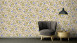 vinyl wallcovering stone wallpaper blue modern classic stones versace 3 256
