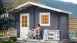 planeo sauna house de luxe Sanna 70 natural finish