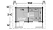planeo sauna house de luxe Sanna 70 natural finish
