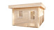 planeo sauna house de luxe Keijo 70 natural finish