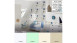 Non-woven wallpaper Little Stars A.S. Création children's wallpaper clothesline baby cream green white 442