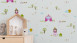 Non-woven wallpaper Little Stars A.S. Création children's wallpaper princess castle coloured white 522