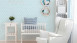Non-woven wallpaper Little Stars A.S. Création baby wallpaper blue 542