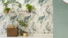 Vinyl wallpaper Four Seasons A.S. Création modern country style Palm Leaves Grey Yellow 961