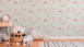 Vinyl wallpaper Boys & Girls 6 A.S. Création modern children's wallpaper cream pink white 801