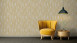 vinyl wallpaper yellow modern country house flowers & nature exotic life 975
