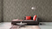 vinyl wallpaper brown modern country house flowers & nature exotic life 976