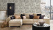 Wallpaper Dream Again Michalsky Living Floral Branches Grey White Beige 983