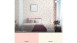Vinyl wallpaper pink modern flowers & nature Colibri 233