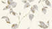 Vinyl wallpaper grey modern country house flowers & nature flavour 873
