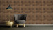 vinyl wallcovering textured wallpaper brown Modern Uni Character 735