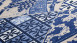Vinyl wallpaper blue vintage pictures flowers & nature ornaments Metropolitan Stories 231