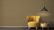 Vinyl Wallpaper Absolutely Chic Architects Paper Retro Yellow Grey Beige 732