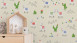 non-woven wallpaper beige modern kids flowers & nature Boys & Girls 6 851