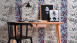 Paper-backing wallpaper Boys & Girls 6 A.S. Création modern kids wallpaper teenie graffiti blue grey red 861