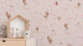 Paper Wallpaper Pink Modern Kids Flowers & Nature Boys & Girls 6 883
