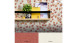 Vinyl wallpaper Greenery A.S. Création country style Eucalyptus White Orange Red 443