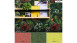 Vinyl wallpaper Greenery A.S. Création country style hibiscus plants green blue red 165