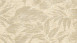 Vinyl wallpaper Greenery A.S. Création country style leaves beige metallic cream 191