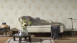 vinyl wallpaper beige modern classic flowers & nature romantico 338