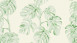 Vinyl wallpaper Greenery A.S. Création Modern Green White 813