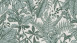 Vinyl wallpaper green vintage flowers & nature pictures Daniel Hechter 6 202