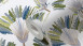 Vliestapete Jungle Chic Blumen & Natur Vintage Grün 81