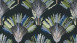 Vliestapete Jungle Chic Blumen & Natur Vintage Grün 85