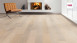 Haro Parquet Flooring - Serie 4000 4V naturaLin plus Oak crystal white Markant (538934)