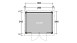 planeo garden shed - Venlo system house titanium grey