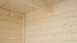 planeo summer house - System house Relax Lounge with side roof and rear wall