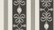 Vinyl wallpaper grey classic country house ornaments stripes Concerto 3 334