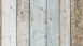 Paper wallpaper Il Decoro A.S. Création country style wood wall beige blue brown 927