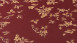 Vinyl wallpaper red retro classic flowers & nature Versace 4 857